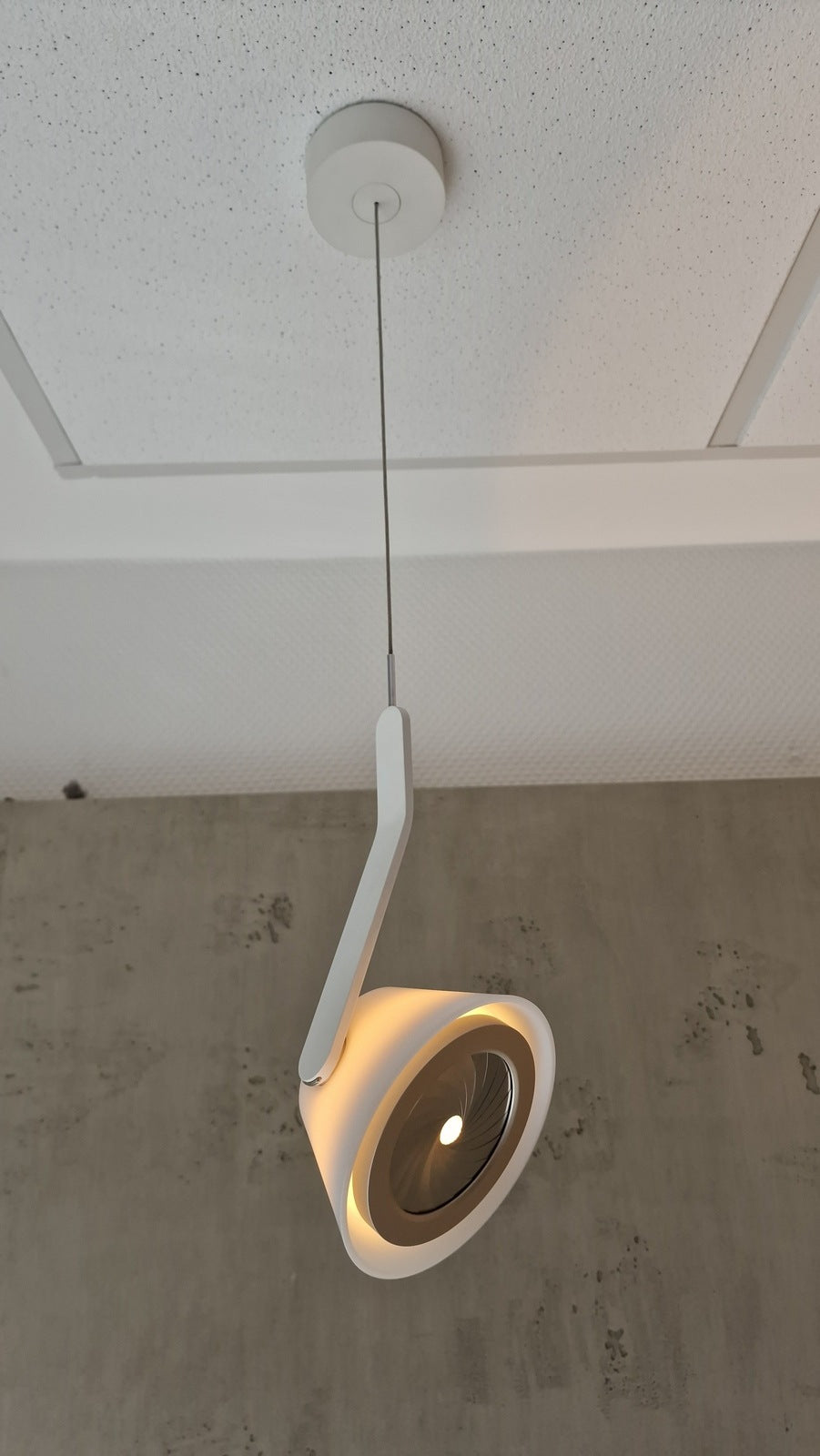 Occhio Pendelleuchte Lei sospeso 3d up weiß matt - Ausstellungsware