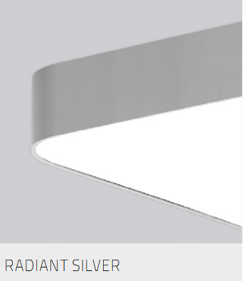 Lightnet - Wandleuchte Caleo W3 L610 Silber