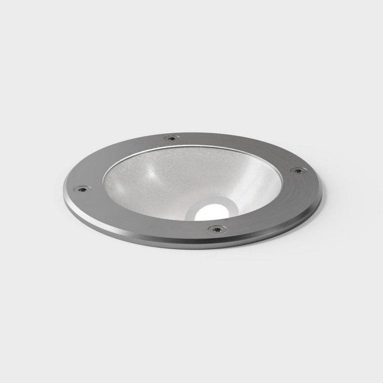 IP44 - Bodeneinbauleuchte in A asymmetric LED stainless steel