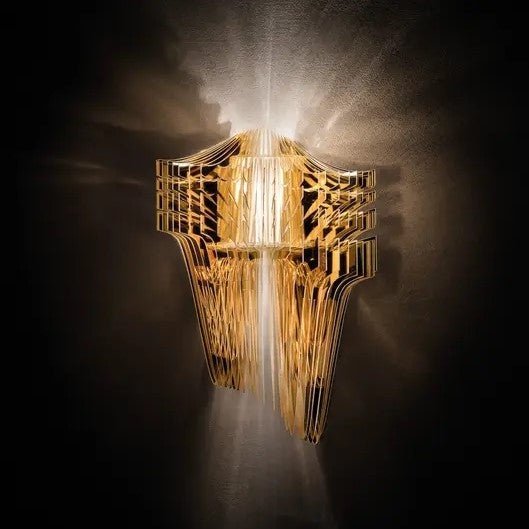 Slamp - Wandleuchte Aria gold