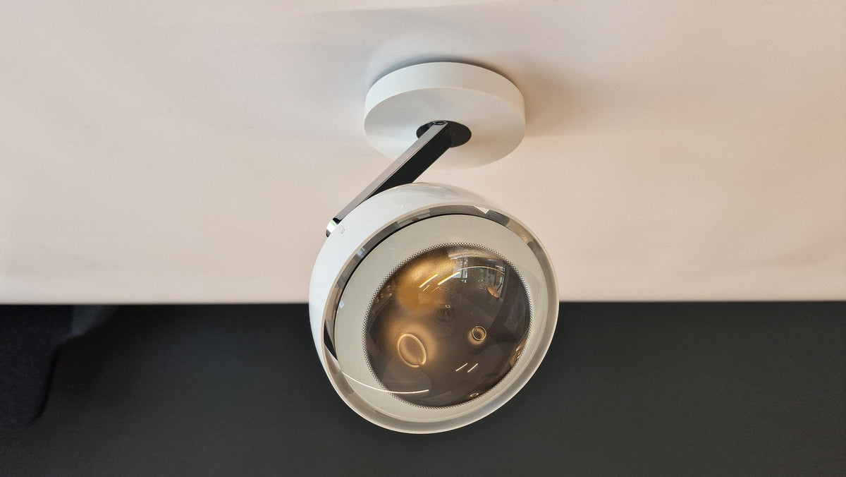 Occhio - Aufbaustrahler piu alto 3d S80 Volt weiß glanz - Ausstellungsware