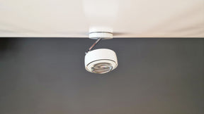 Occhio - Aufbaustrahler piu alto 3d S80 Volt weiß glanz - Ausstellungsware