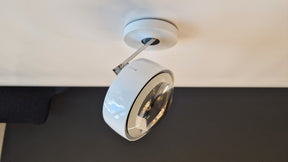 Occhio - Aufbaustrahler piu alto 3d S80 Volt weiß glanz - Ausstellungsware
