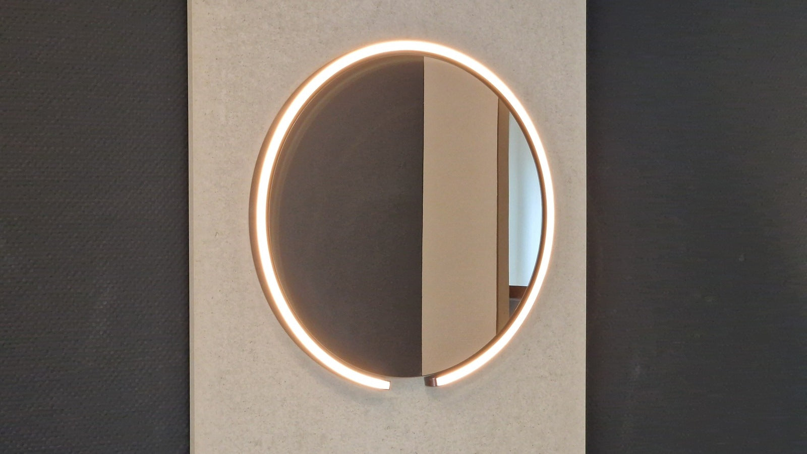 Occhio - Wandspiegelleuchte Mito sfera 60 phantom - Ausstellungsware