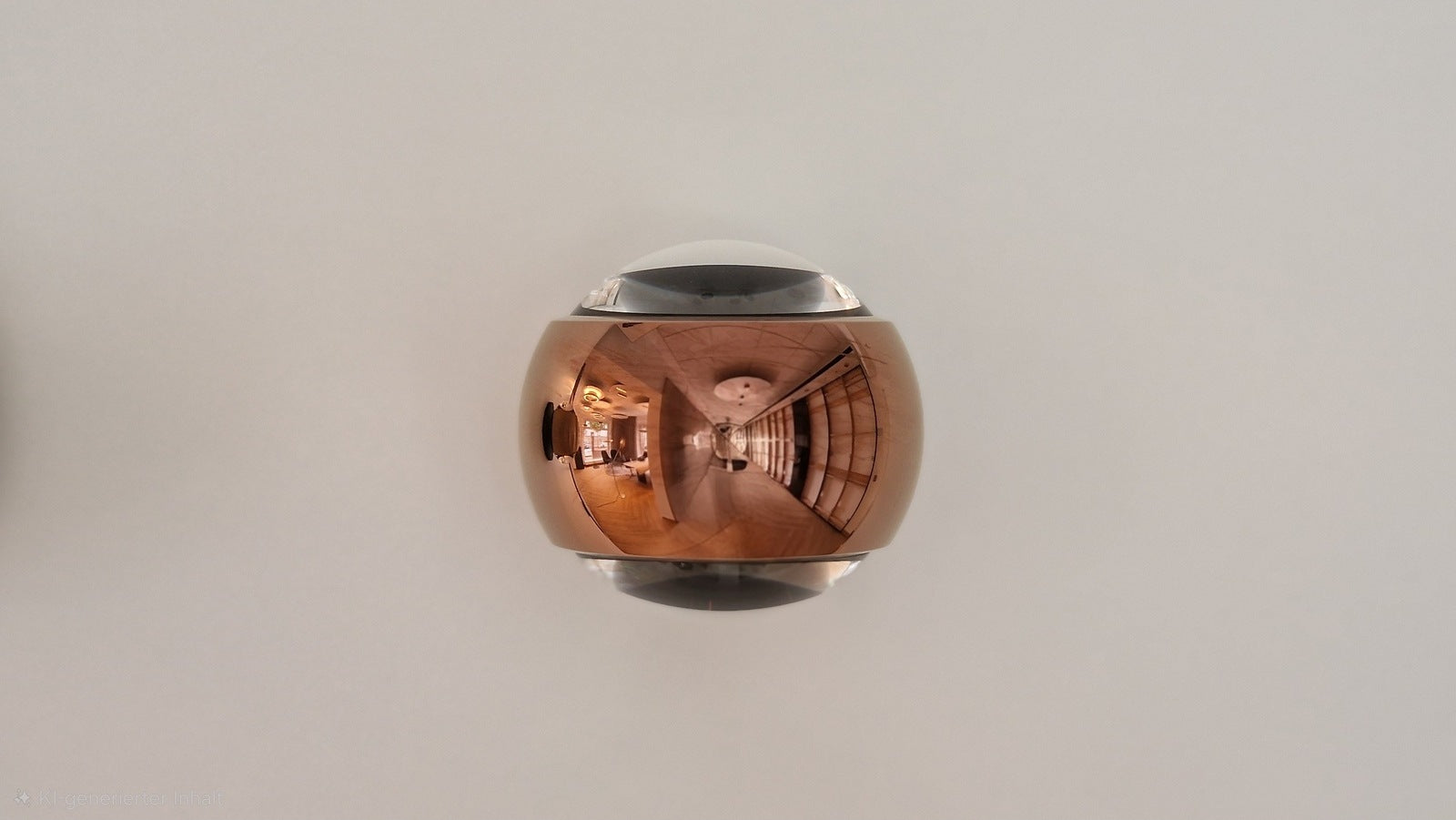 Occhio - Wandleuchte io verticale VOLT D rosegold/schwarz matt - Ausstellungsware