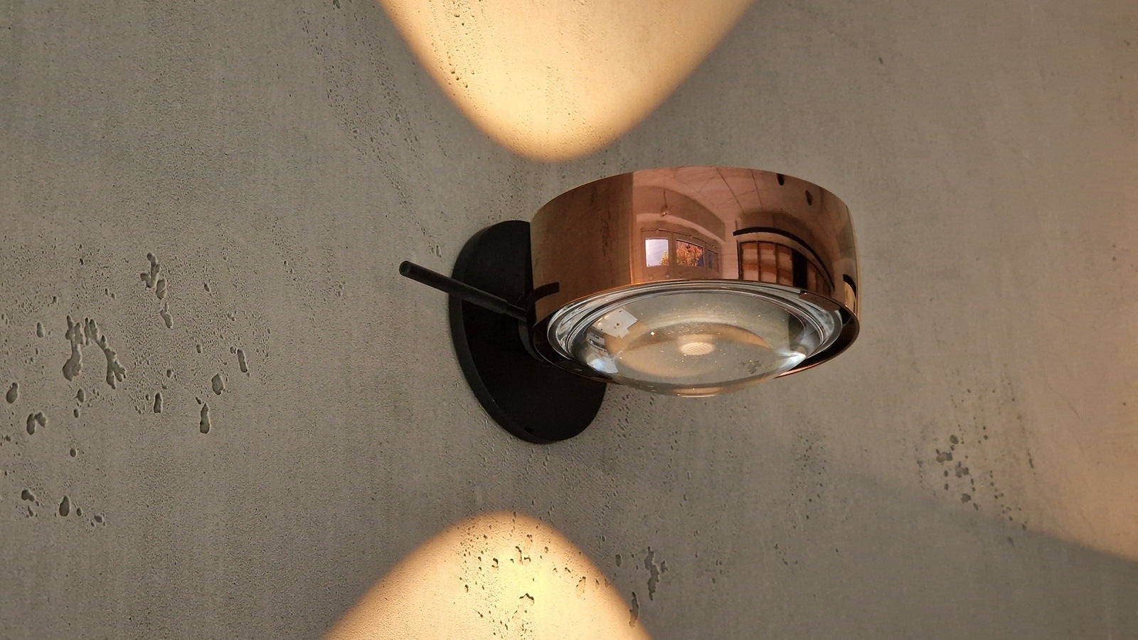 Occhio - Wandleuchte Sento D LED verticale flat air Rosegold - Ausstellungsware