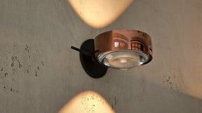 Occhio - Wandleuchte Sento D LED verticale flat air Rosegold - Ausstellungsware