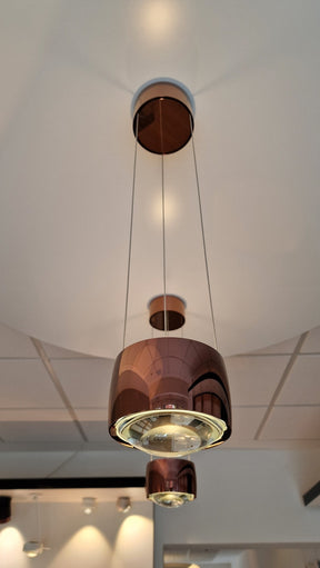 Occhio - Pendelleuchte Sento LED sospeso E up Rosegold - Ausstellungsware