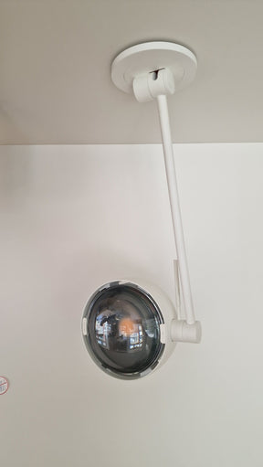 Occhio - Deckenleuchte Sento LED soffitto singolo flat D "Air" Weiß matt - Ausstellungsware