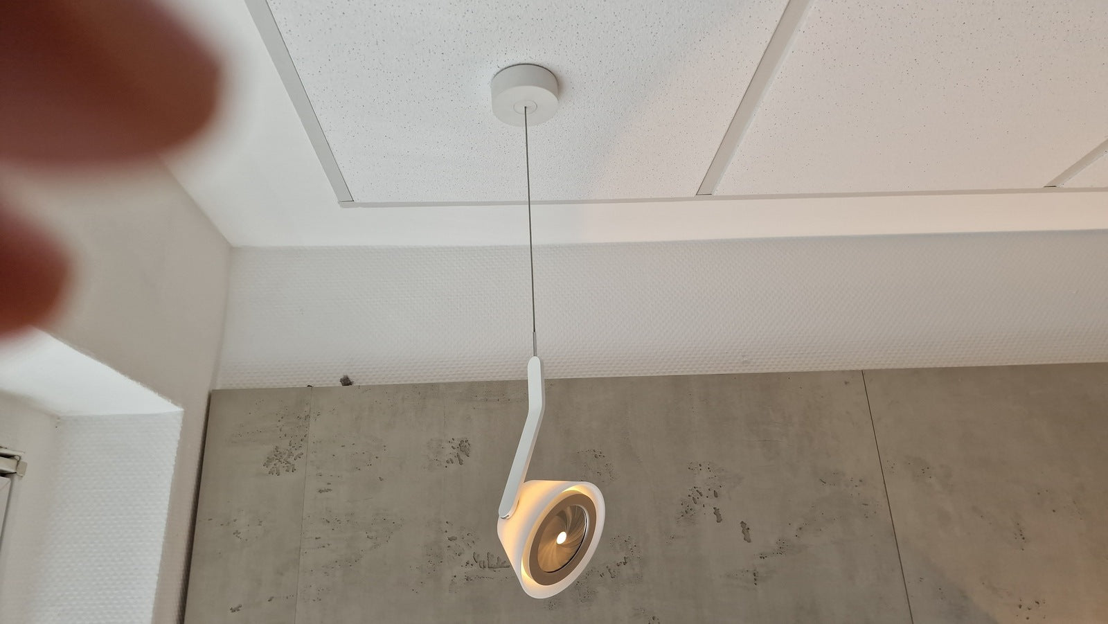 Occhio Pendelleuchte Lei sospeso 3d up weiß matt - Ausstellungsware