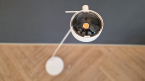 Occhio - Leseleuchte Sento Lettura E LED Weiß matt - Ausstellungsware