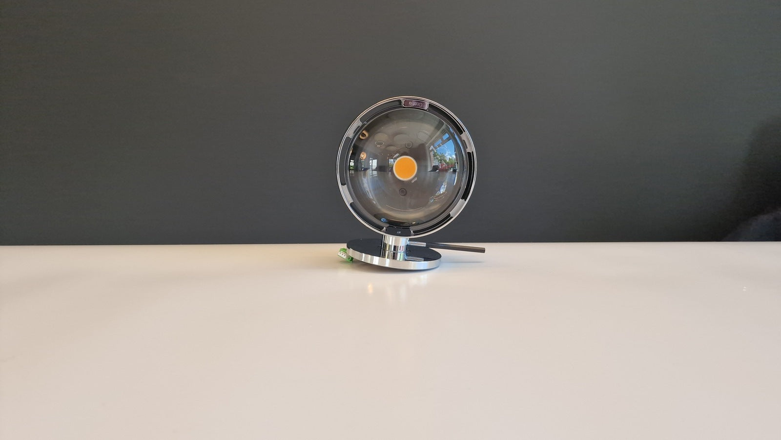 Occhio - Wandleuchte Sento D LED verticale flat Chrom - Ausstellungsware