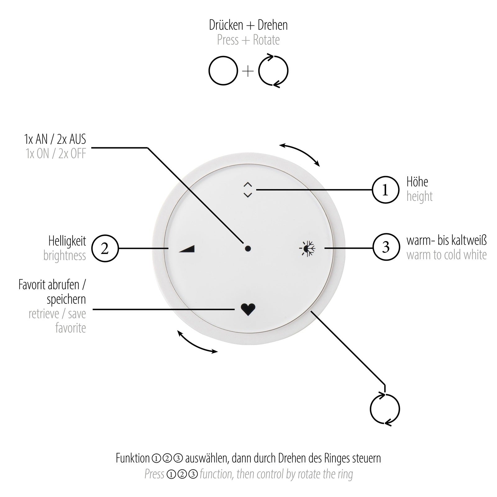 Pendelleuchte Pure E-Vitrum