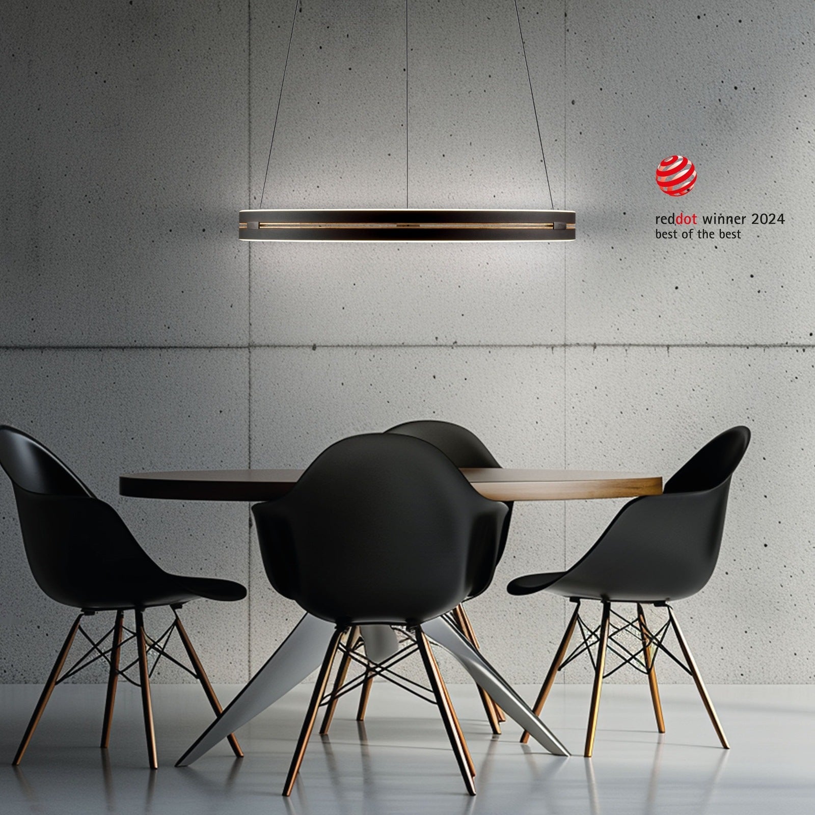 Paul Neuhaus Pendelleuchte Pure E-Loop LED