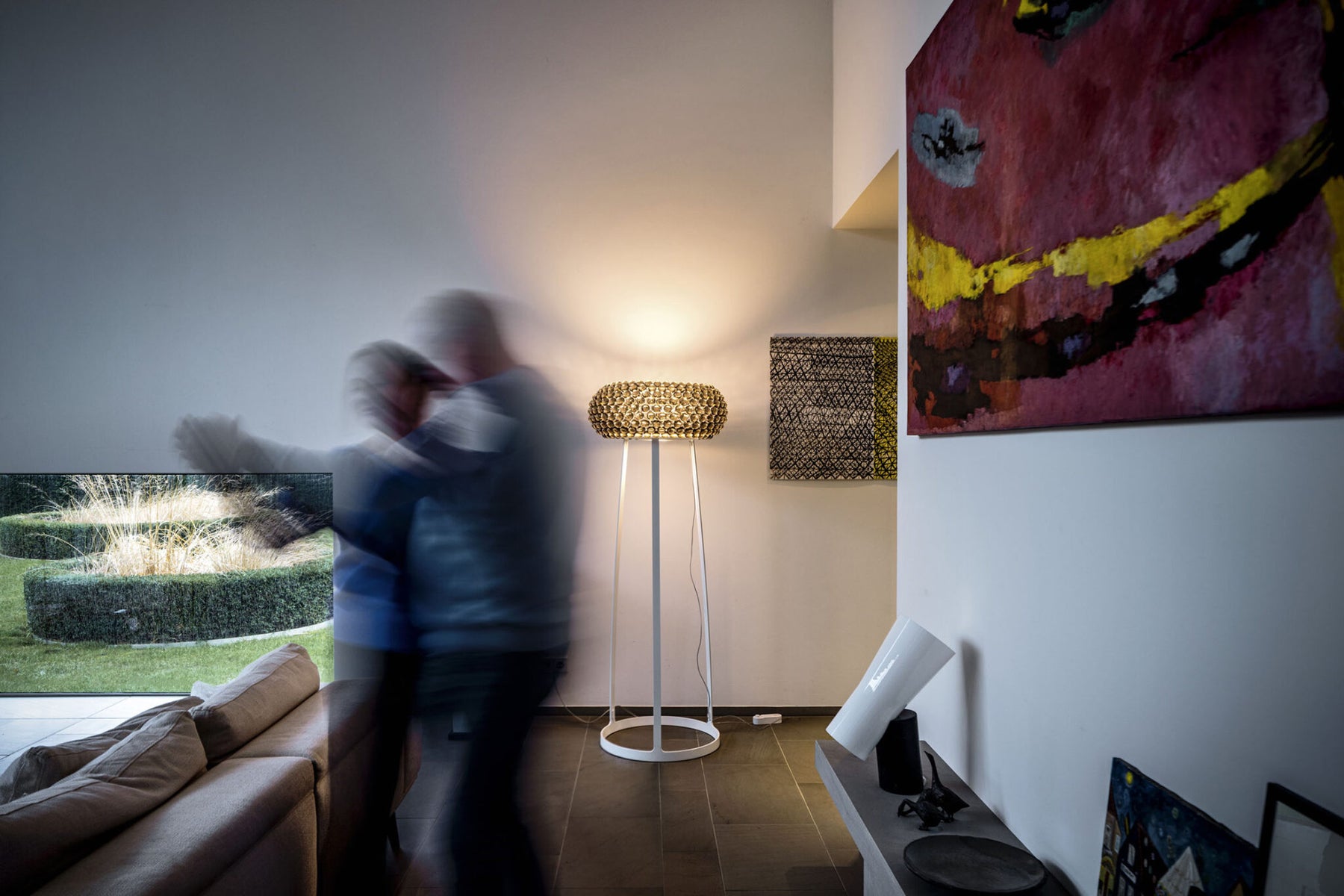 Foscarini - Stehleuchte Caboche Plus media grau