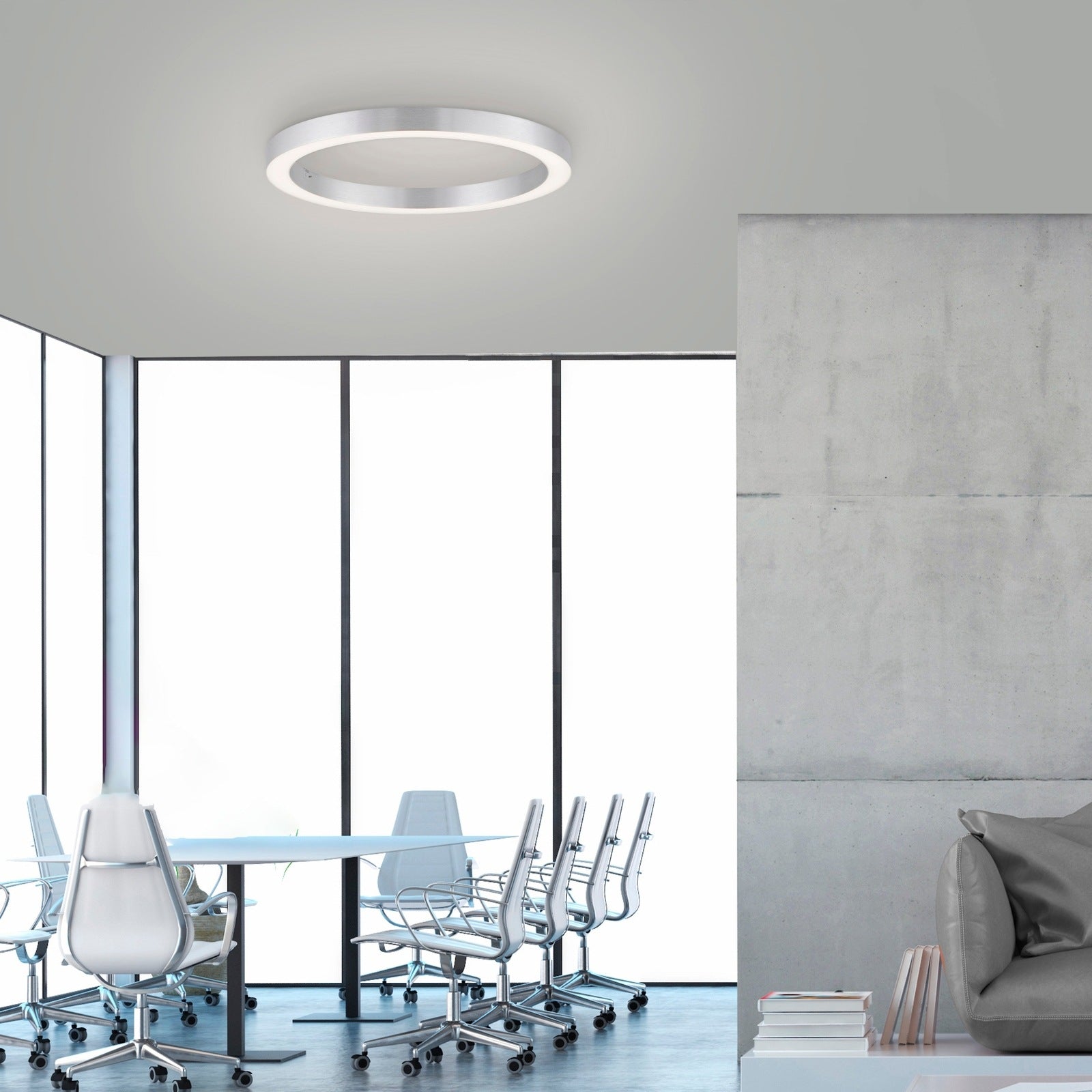 Paul Neuhaus-Deckenleuchte Pure Lines Round LED
