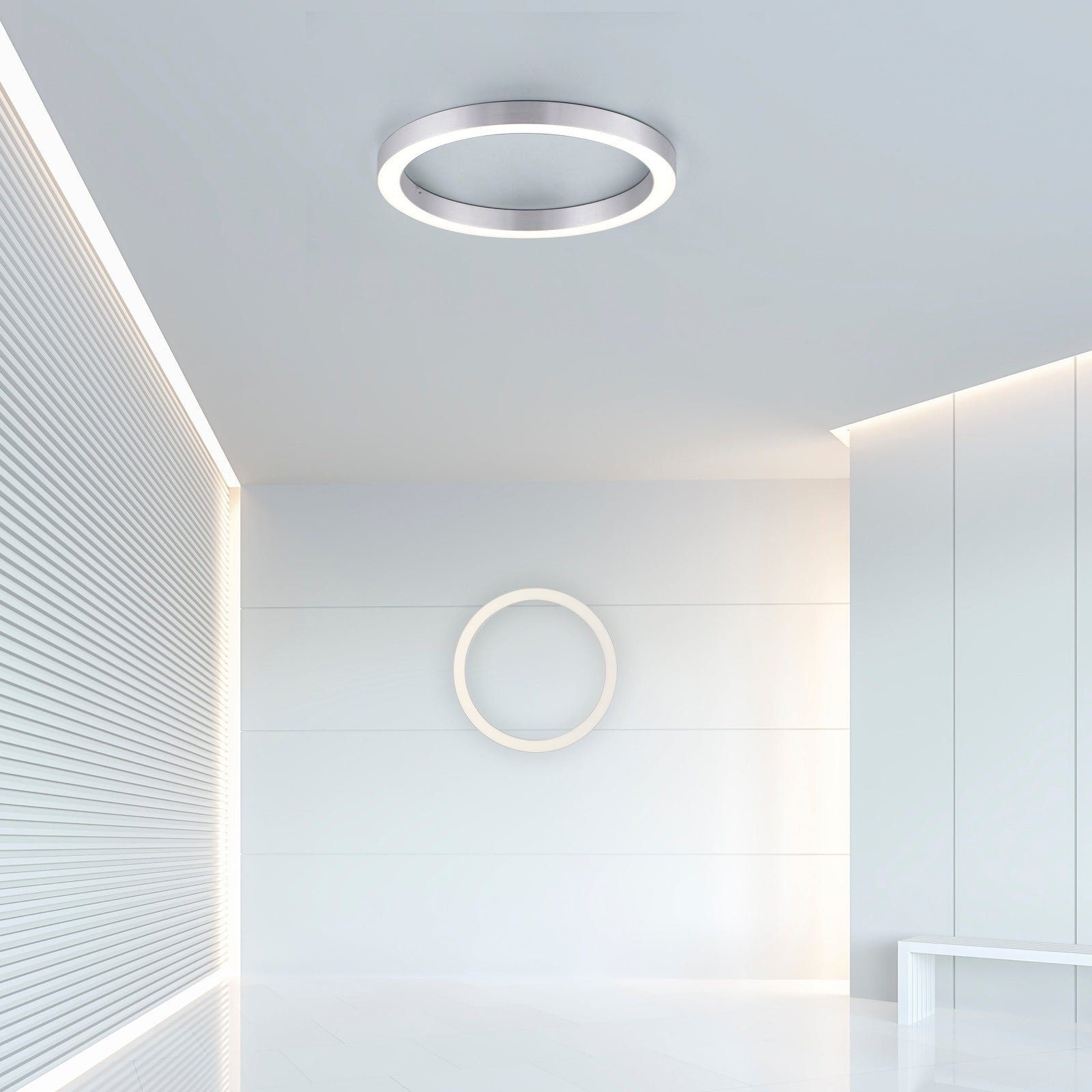 Paul Neuhaus-Deckenleuchte Pure Lines Round LED