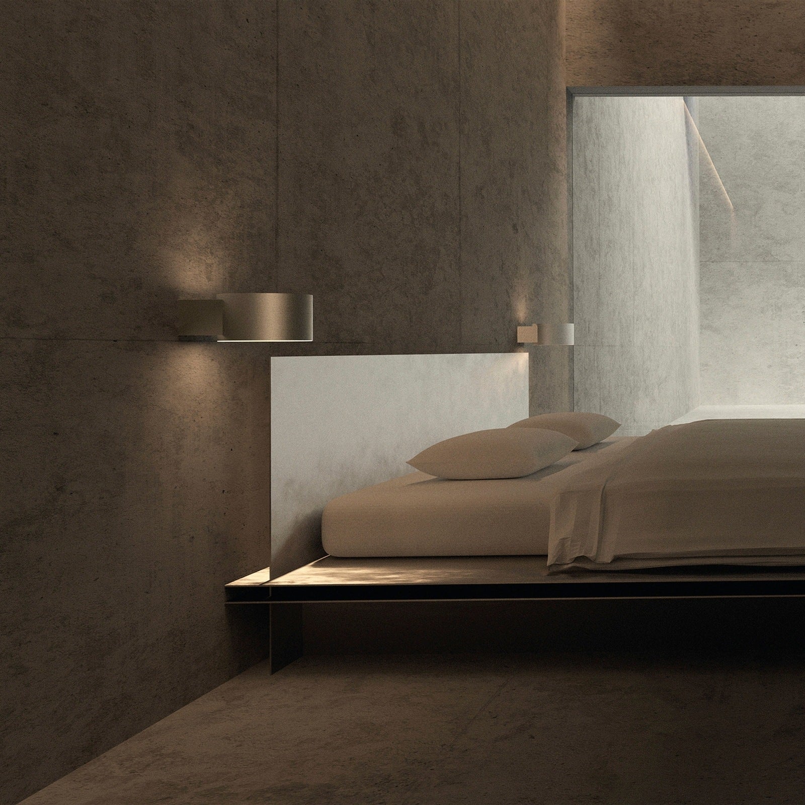 Paul Neuhaus-Wandleuchte Pure Clipse bronze LED