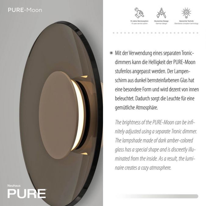 Paul Neuhaus - Wandleuchte Pure Moon