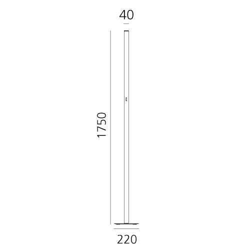 Artemide - Stehleuchte Ilio Mini LED