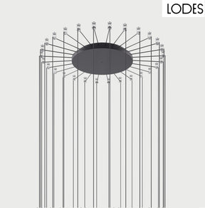 LODES - Radiales Baldachinsystem 13-28 Lights