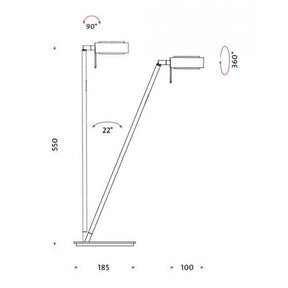 MAWA - Tischleuchte Pure 1 LED