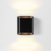 ELLUX - Wandleuchte Trapz Black- Black Matt