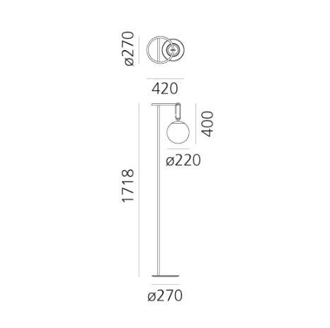 Artemide - Bodenleuchte nh 22