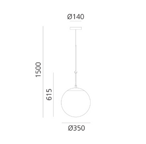 Artemide - Pendelleuchte NH Suspension