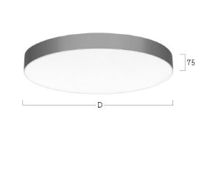 Lightnet - Deckenleuchte Basic-A1 D500