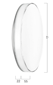 Lightnet - Wandleuchte Basic Visio Y9