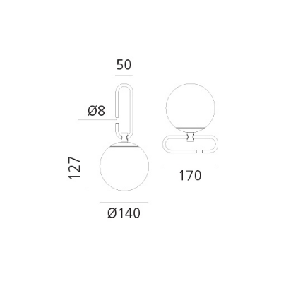 Artemide - Tischleuchte NH1217 T