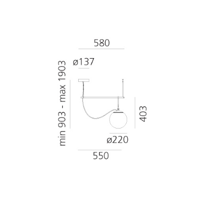 Artemide - PENDELLEUCHTE NH S