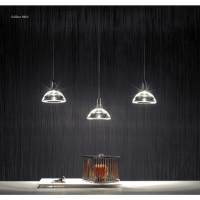 Lumina Italia - Pendelleuchte Galileo Mini Nickel LED 3-fach Ausstellungsware