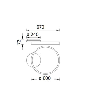 Knapstein Germany - Deckenleuchte Anel