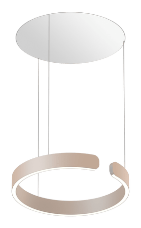 Occhio - Pendelleuchte Mito sospeso 40 var up table "Air"
