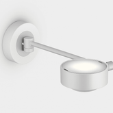 Occhio - Wandleuchte letto LED 30 up Chrom matt base Links ohne Kopf
