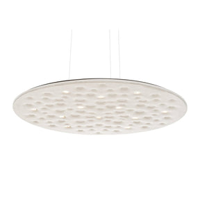 Artemide - Pendelleuchte Silent Field 2.0 - Direct + Indirect - 3000K - APP - Orange