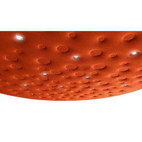 Artemide - Pendelleuchte Silent Field 2.0 - Direct + Indirect - 3000K - APP - Orange