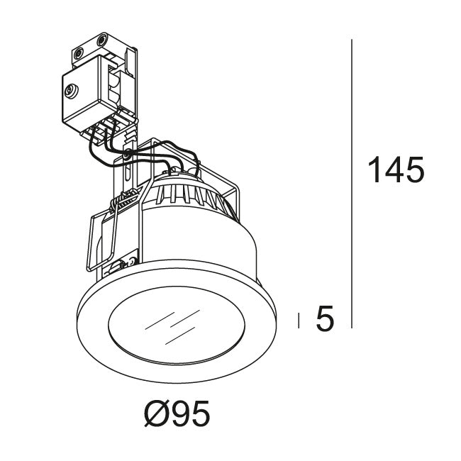 Delta Light - Einbau-Downlight C-MAX HI S1 Alu Grau