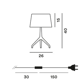 Foscarini - Tischleuchte Lumiere XXS