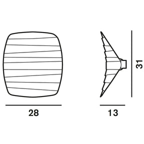 Foscarini -Wandleuchte Flip