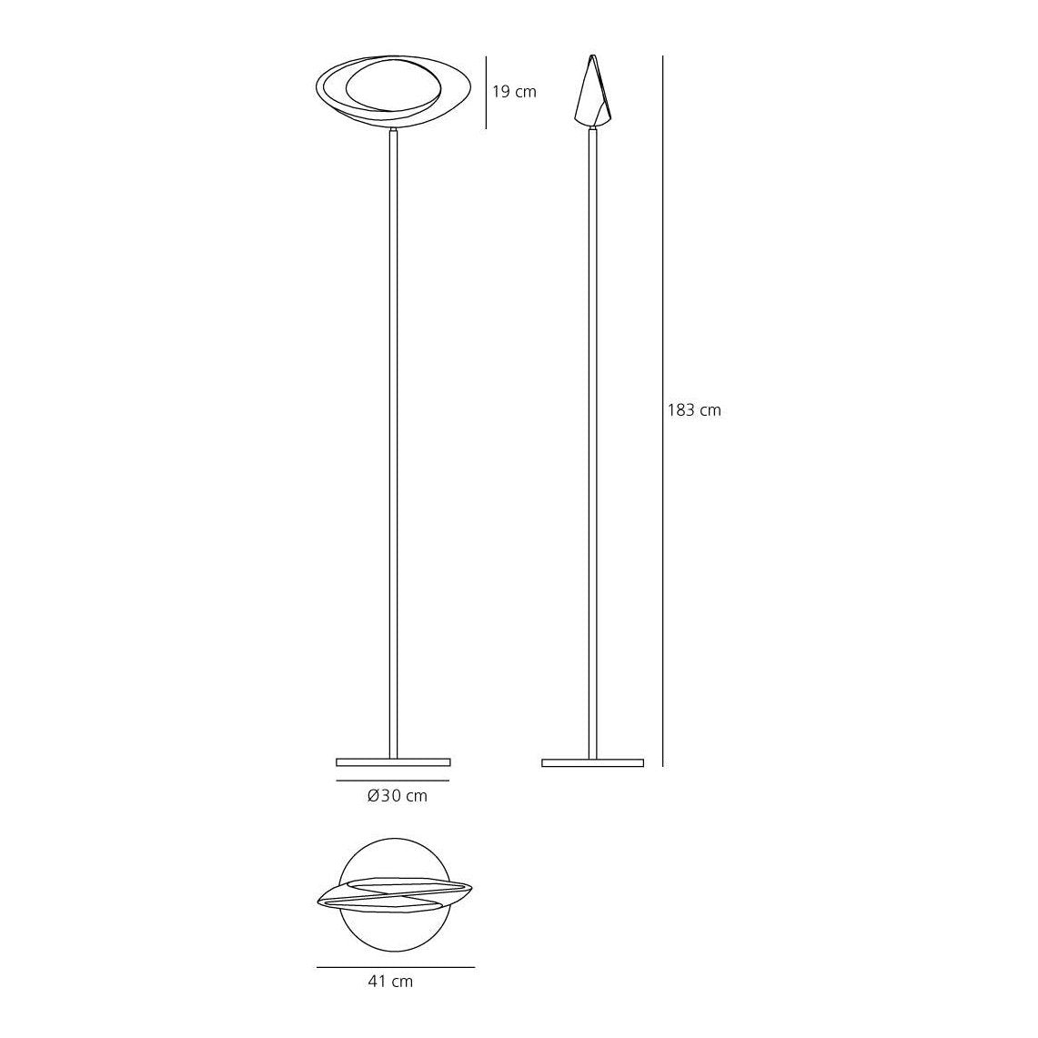 Artemide - Stehleuchte Cabildo LED, weiss