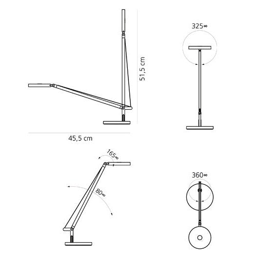 Artemide - Tischleuchte Demetra Micro