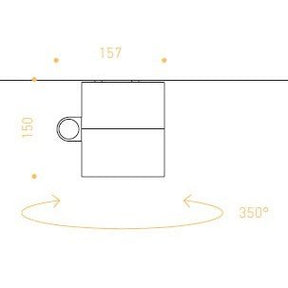 Artemide - Wand- und Deckenstrahler DKS Ausstellungsware