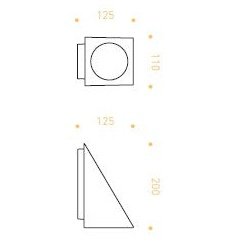 Artemide - Halogenstrahler Serie I RAL 9005 schwarz Ausstellungsware