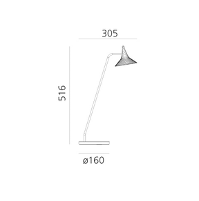 Artemide - Tischleuchte Unterlinden LED messing