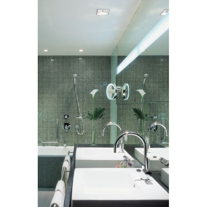 Baulmann - Vergrößerungsspiegel LED Flexarm Chrom