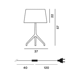 Foscarini - Tischleuchte Lumiere XXL