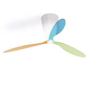 Luceplan - Deckenventilator Blow LED inkl. Fernbedienung